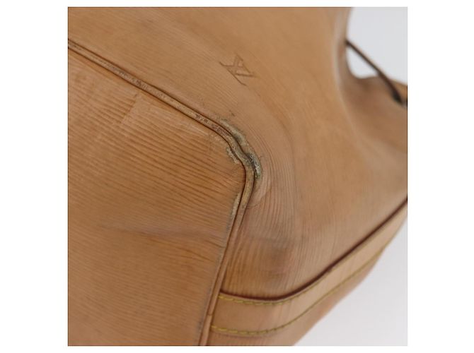 Noe LOUIS VUITTON Epi Petit Noé Borsa a Spalla Beige M44106 LV Auth ti3798 - vista 14