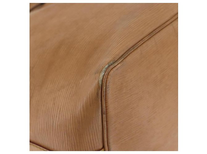 Noe LOUIS VUITTON Epi Petit Noé Borsa a Spalla Beige M44106 LV Auth ti3798 - vista 15