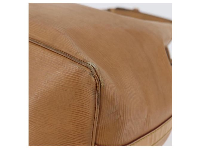 Noe LOUIS VUITTON Epi Petit Noé Borsa a Spalla Beige M44106 LV Auth ti3798 - vista 16