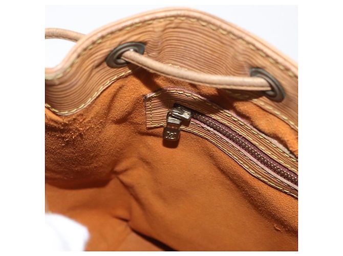 Noe LOUIS VUITTON Epi Petit Noé Borsa a Spalla Beige M44106 LV Auth ti3798 - vista 20