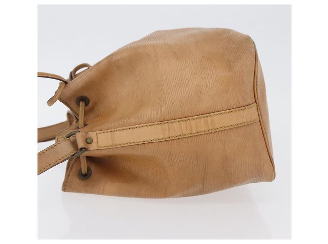 Noe LOUIS VUITTON Epi Petit Noé Borsa a Spalla Beige M44106 LV Auth ti3798 - vista 4