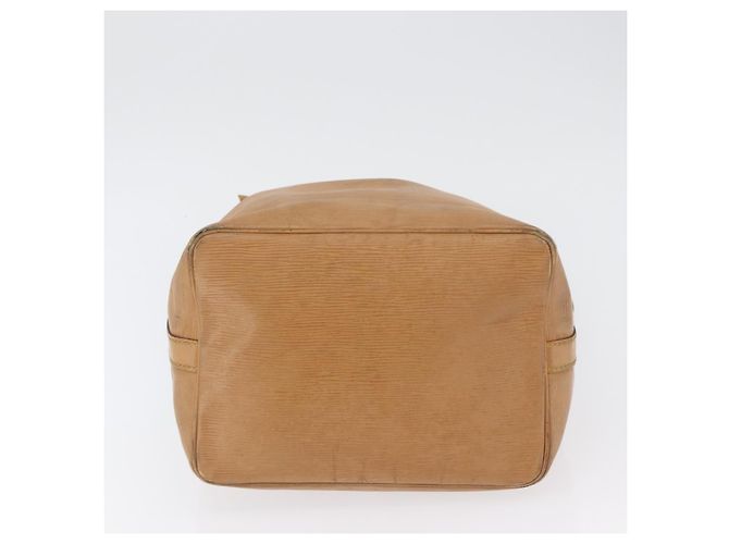 Noe LOUIS VUITTON Epi Petit Noé Borsa a Spalla Beige M44106 LV Auth ti3798 - vista 5
