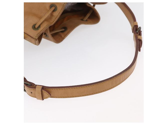 Noe LOUIS VUITTON Epi Petit Noé Borsa a Spalla Beige M44106 LV Auth ti3798 - vista 7