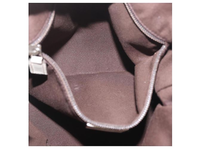 Borsa a Spalla GG Canvas Gucci Beige Argento 145857 Auth ka3305 - vista 20