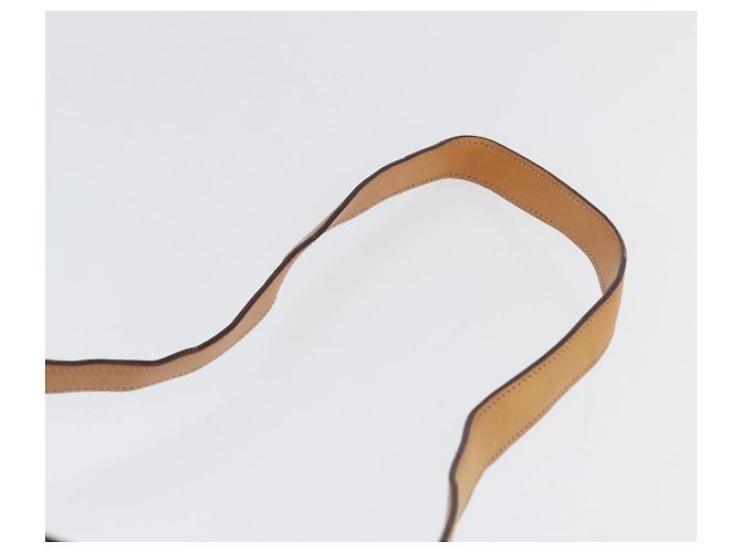 Céline Borsa a spalla in tela Macadam CELINE in pelle PVC marrone oro Auth AMZ048A D'oro - vista 8