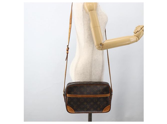 LOUIS VUITTON Borsa a Spalla Monogram Trocadero 27 M51274 LV Auth ka3325 Monogramma - vista 23