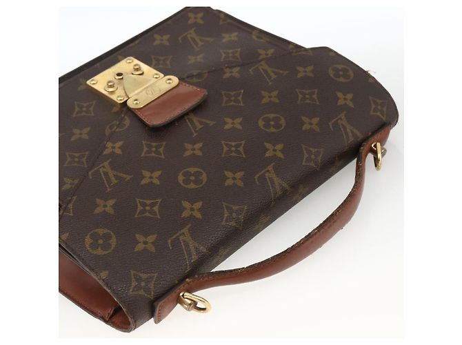 LOUIS VUITTON Borsa a Mano Monceau 28 Monogram 2way M51185 LV Auth ARZ613 Monogramma - vista 6
