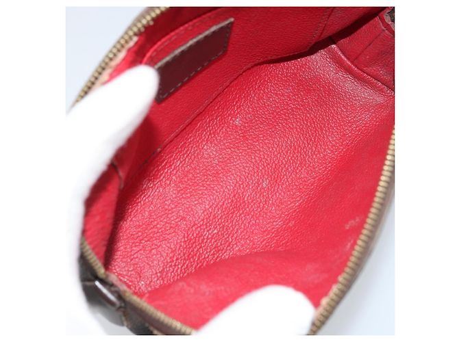 LOUIS VUITTON Kosmetiktäschchen PM Damier Ebene N47516 Authentisch LV BA11689 - Ansicht 10
