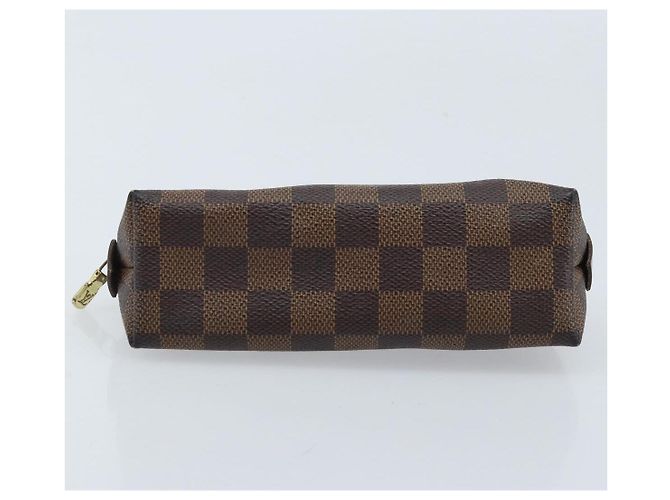 LOUIS VUITTON Kosmetiktäschchen PM Damier Ebene N47516 Authentisch LV BA11689 - Ansicht 6