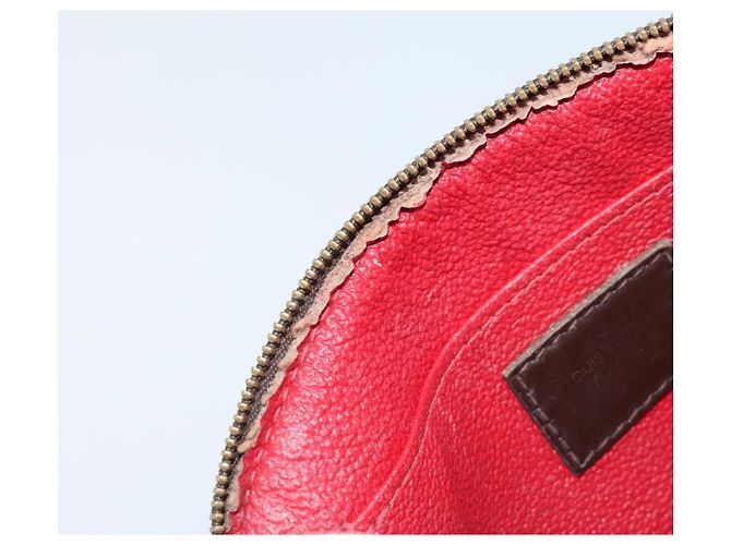 LOUIS VUITTON Kosmetiktäschchen PM Damier Ebene N47516 Authentisch LV BA11689 - Ansicht 9