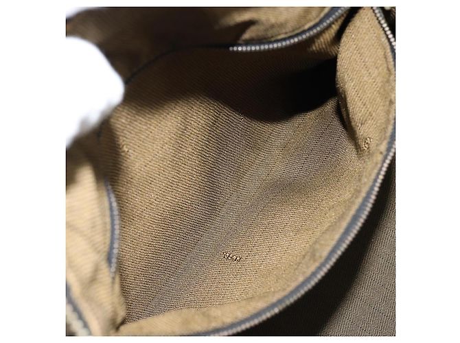 FENDI Zucca Canvas Handtasche braun schwarz Auth LNZ770 - Ansicht 21