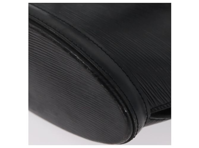 LOUIS VUITTON Borsa a Mano Epi Saint Jacques Nera M52272 LV Auth ARZ500 Nero - vista 14