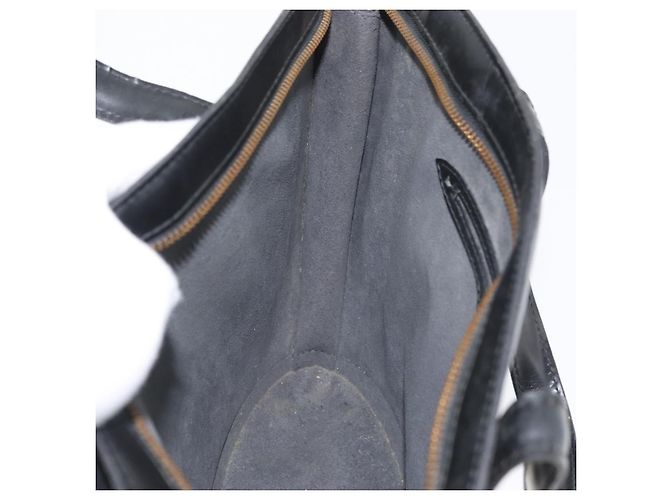 LOUIS VUITTON Borsa a Mano Epi Saint Jacques Nera M52272 LV Auth ARZ500 Nero - vista 19