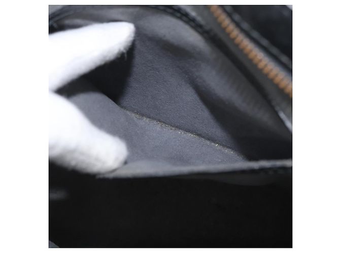 LOUIS VUITTON Borsa a Mano Epi Saint Jacques Nera M52272 LV Auth ARZ500 Nero - vista 20