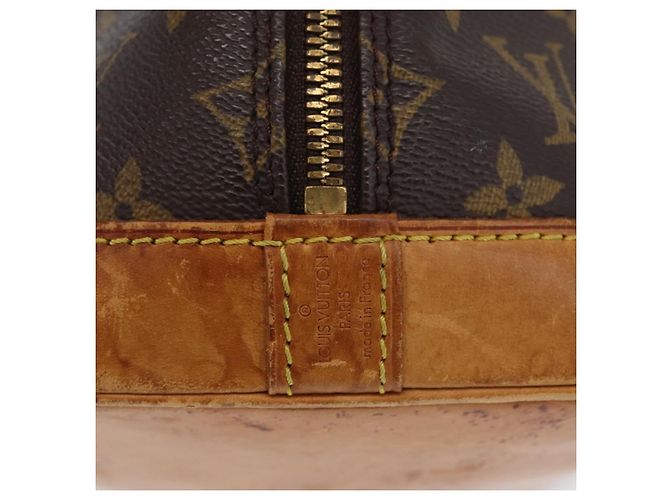 LOUIS VUITTON Borsa a Mano Monogram Alma M51130 LV Auth AMZ386 Monogramma - vista 17