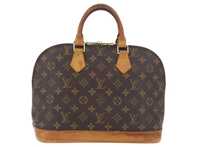LOUIS VUITTON Borsa a Mano Monogram Alma M51130 LV Auth AMZ386 Monogramma - vista 2