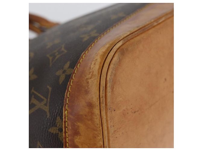 LOUIS VUITTON Borsa a Mano Monogram Alma M51130 LV Auth AMZ386 Monogramma - vista 9