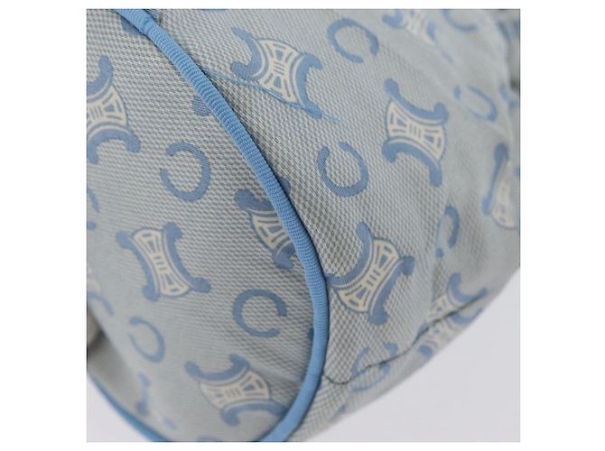 Céline CELINE C Macadam Canvas Tasche Hellblau Auth AMZ028A - Ansicht 13