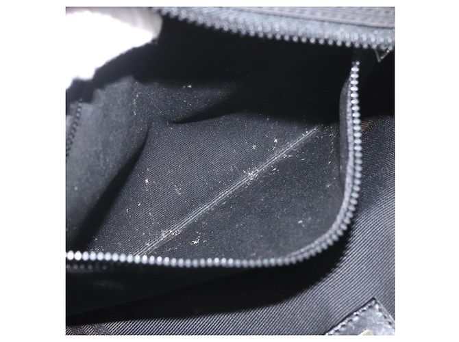 FENDI Handtasche Nylon 2-in-1 Schwarz Silber Authentisch ka3439 - Ansicht 22