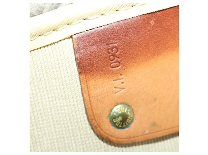LOUIS VUITTON Monogram Alize 1 Borsa Boston Posh M41393 LV Auth 173232 Monogramma - vista 12