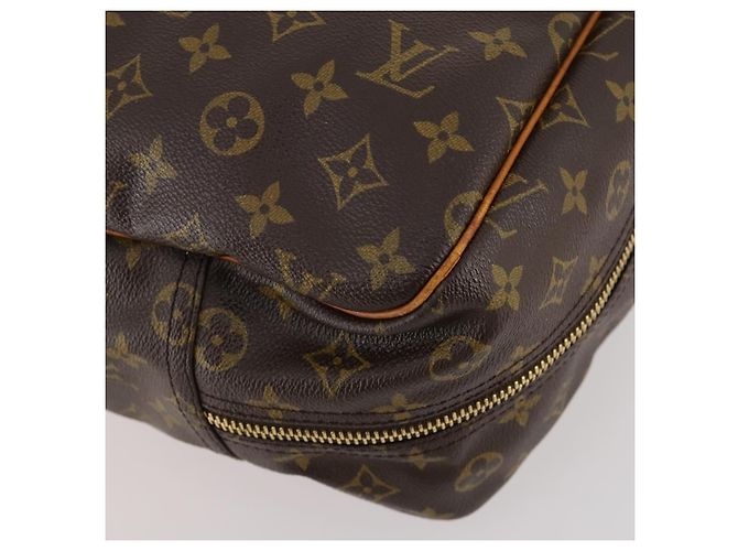 LOUIS VUITTON Monogram Alize 1 Borsa Boston Posh M41393 LV Auth 173232 Monogramma - vista 15