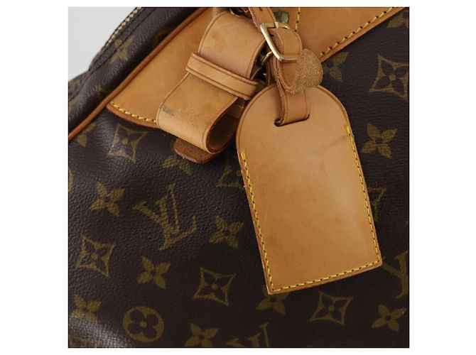 LOUIS VUITTON Monogram Alize 1 Borsa Boston Posh M41393 LV Auth 173232 Monogramma - vista 19