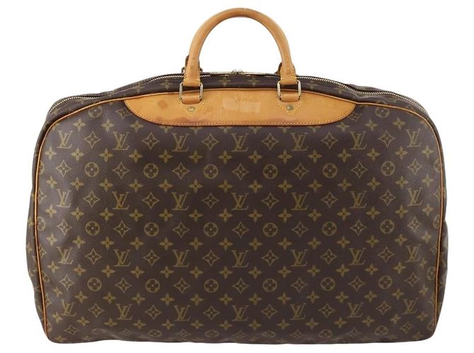 LOUIS VUITTON Monogram Alize 1 Borsa Boston Posh M41393 LV Auth 173232 Monogramma - vista 2