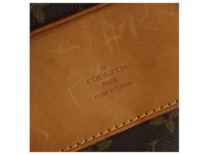LOUIS VUITTON Monogram Alize 1 Borsa Boston Posh M41393 LV Auth 173232 Monogramma - vista 20