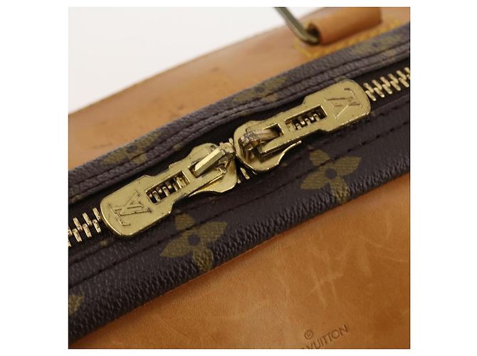 LOUIS VUITTON Monogram Alize 1 Borsa Boston Posh M41393 LV Auth 173232 Monogramma - vista 21