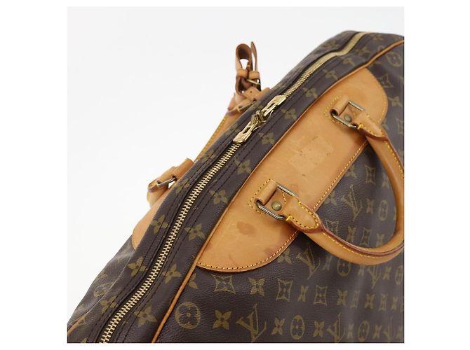 LOUIS VUITTON Monogram Alize 1 Borsa Boston Posh M41393 LV Auth 173232 Monogramma - vista 6