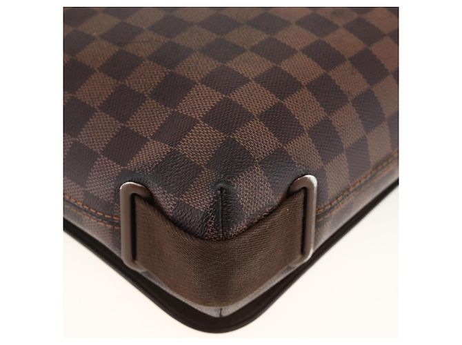LOUIS VUITTON Borsa a Spalla Brooklyn PM Damier Ebene N51210 LV Auth gh1904 - vista 16