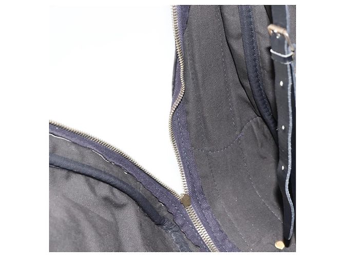 Borsa da viaggio GUCCI GG Canvas Web Sherry Line Nera Oro Auth ARZ288 Nero D'oro - vista 18