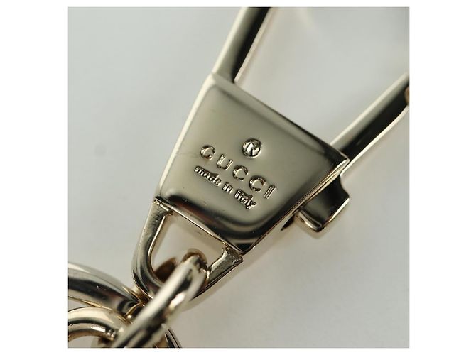 GUCCI GG Supreme Boris Yuko Higuchi Charm PVC Beige Auth LNZ613SM - vista 16