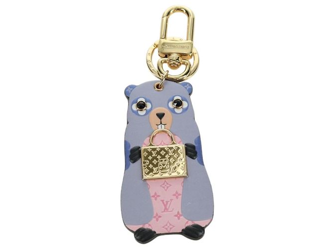 LOUIS VUITTON Monogram LV Marmot Charm Viola M01350 LV Auth YKZ484M Porpora Monogramma - vista 13