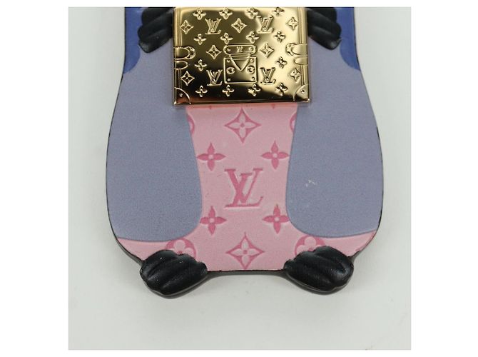 LOUIS VUITTON Monogram LV Marmot Charm Viola M01350 LV Auth YKZ484M Porpora Monogramma - vista 2
