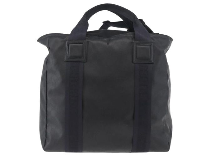 Gucci Borsa Boston GG Crystal Mat 2way Nera 779816 Auth ka3353 Nero - vista 3