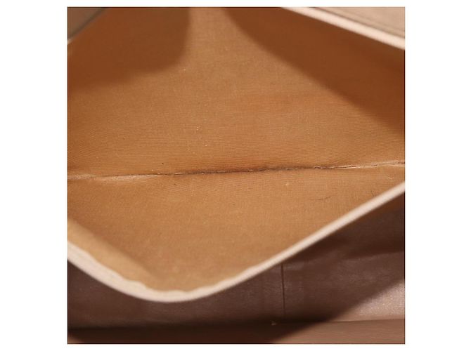 Borsa Tote CHANEL in Pelle Caviar Beige Oro CC Auth BA11375A D'oro - vista 19