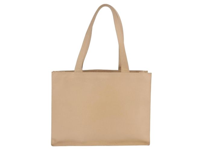 Borsa Tote CHANEL in Pelle Caviar Beige Oro CC Auth BA11375A D'oro - vista 3