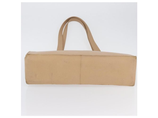 Borsa Tote CHANEL in Pelle Caviar Beige Oro CC Auth BA11375A D'oro - vista 9