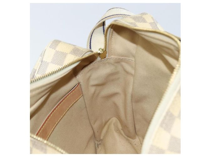LOUIS VUITTON Borsa a Spalla Naviglio Damier Azur N51189 LV Auth BSZ491 - vista 20