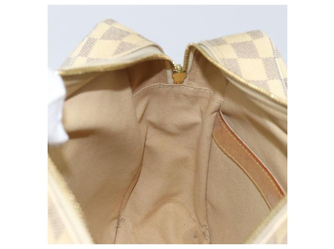 LOUIS VUITTON Borsa a Spalla Naviglio Damier Azur N51189 LV Auth BSZ491 - vista 21