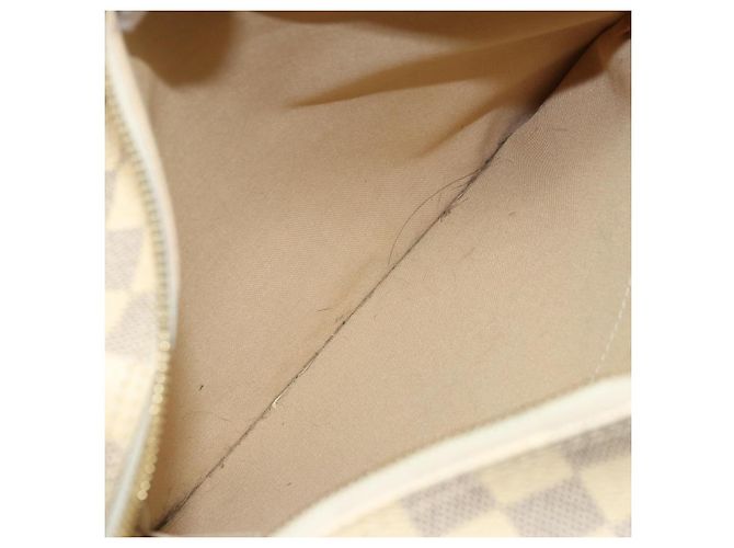 LOUIS VUITTON Borsa a Spalla Naviglio Damier Azur N51189 LV Auth BSZ491 - vista 22
