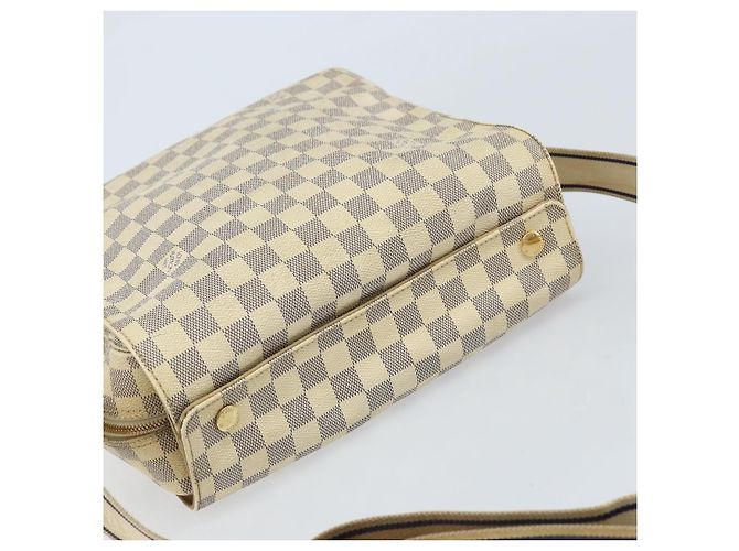 LOUIS VUITTON Borsa a Spalla Naviglio Damier Azur N51189 LV Auth BSZ491 - vista 6