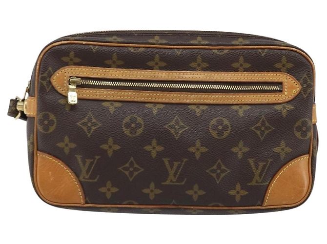 LOUIS VUITTON Monogram Marly Dragonne GM Clutch Bag M51825 LV Auth ep13933 - view 13