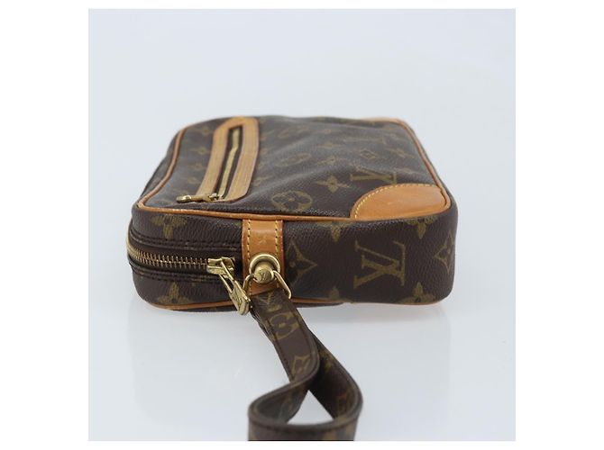 LOUIS VUITTON Monogram Marly Dragonne GM Clutch Bag M51825 LV Auth ep13933 - view 4