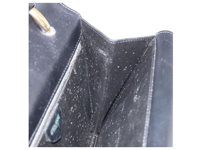 Céline CELINE Handtasche aus schwarzem Leder mit Gold Auth ep13883 Golden - Ansicht 18