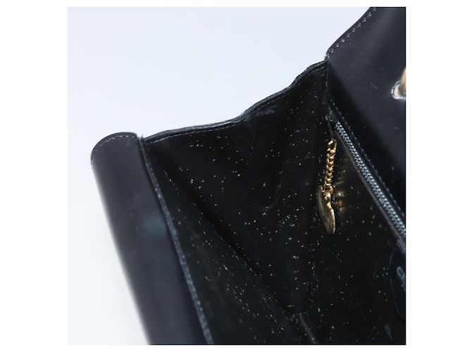 Céline CELINE Handtasche aus schwarzem Leder mit Gold Auth ep13883 Golden - Ansicht 19