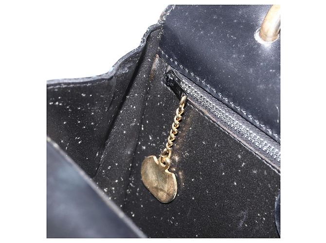 Céline CELINE Handtasche aus schwarzem Leder mit Gold Auth ep13883 Golden - Ansicht 20