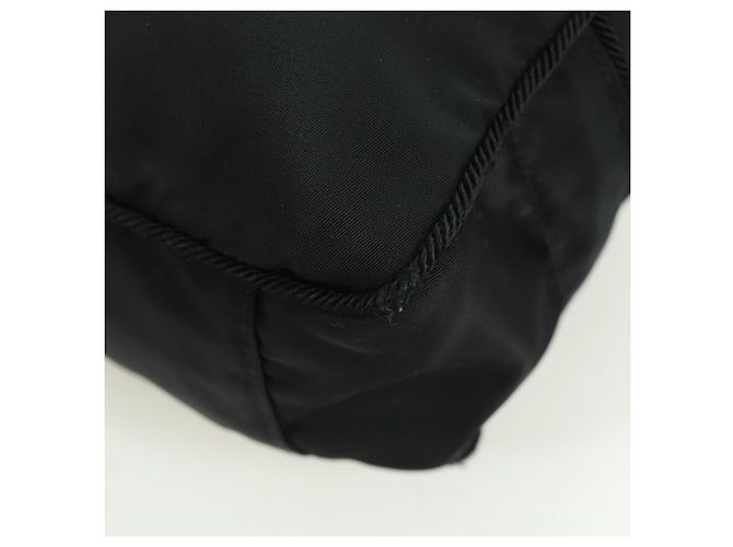 PRADA Borsa a Frange in Nylon 2 in 1 Nera BL0916 Auth am11097V Nero - vista 18