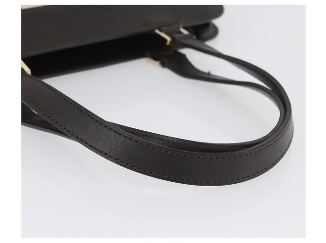 Céline Borsa a mano in tela Macadam C di CELINE bianca e oro Auth ep13890A Bianco D'oro - vista 7
